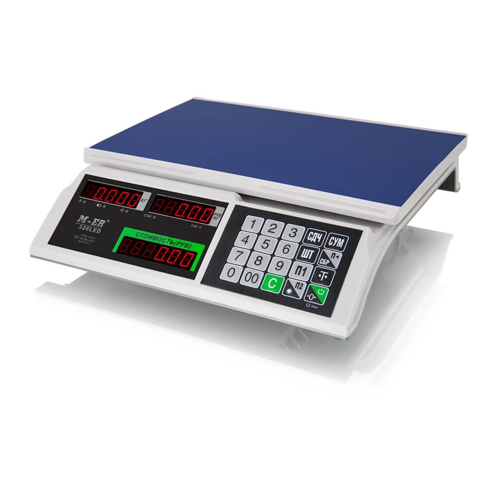 Торговые настольные весы M-ER 326 AC-15.2 