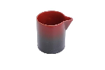 Соусник-молочник RED фарфор, 200 мл, красный Porland 48BA20 LYKKE RED