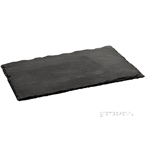 Блюдо д/подачи прямоуг.; сланец натур.; H=0.5,L=30,B=12см Sunnex MSL3012