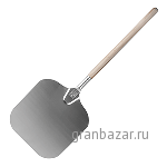 Лопата д/пиццерии «Проотель» 35*36 см алюмин.; L=60/100см; металлич. Prohotel PSP35