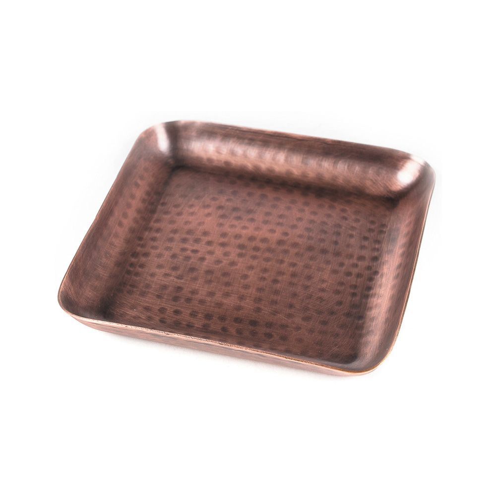 Поднос Hammered Antique сервировочный 130х130 мм, металл, P.L. Proff Cuisine 73038023 / SG-86337