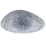 Блюдо треугольное CHEFS без борта Studio Prints Raku 350х190мм Topaz Blue Churchill RKTBTC351