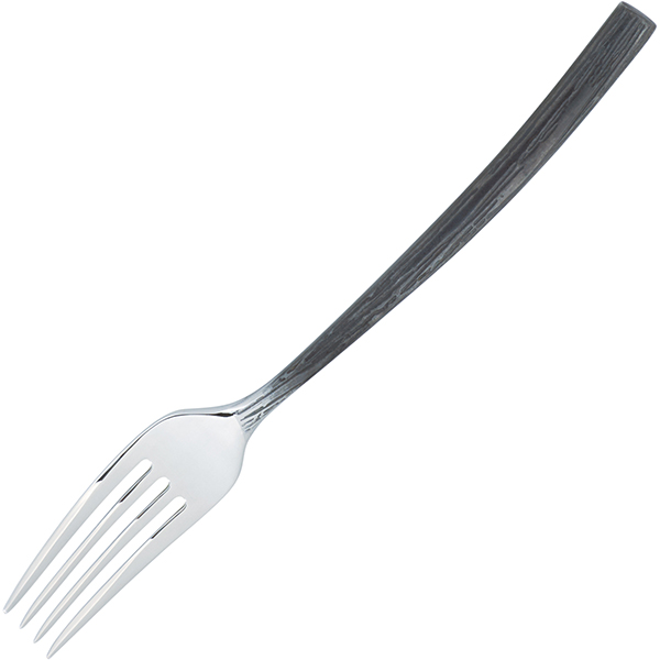 Вилка десертная; сталь нерж.; L=18,3см; металлич.,черный Chef&Sommelier T9205