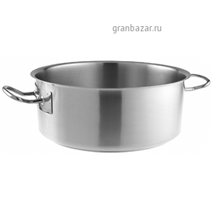 Кастрюля б/крышки; сталь; 4.25л; D=24,H=9.5см; металлич. Pintinox 306010-24