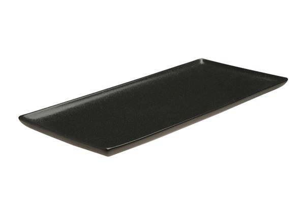 Блюдо прямоугольное BLACK фарфор, 350х160 мм, h 19 мм, черный Seasons Porland 358836 черный