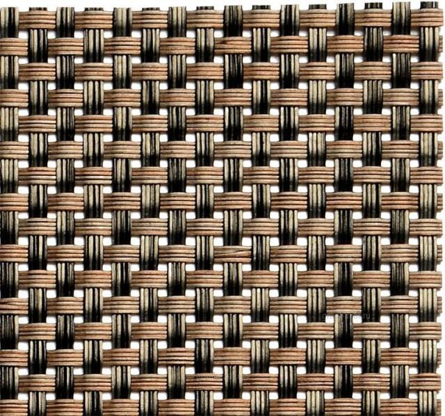 Салфетка сервировочная 450x330 мм бежево-коричневая, пвх APS 60019