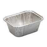 Контейнер одноразовый алюминиевый, верх 114x89, низ 84x59, h 42 мм R136G ( 100 шт)