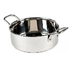 Кастрюля без крышки для подачи d 153 мм, h 50 мм, нержавейка, P.L. Proff Cuisine 73038043 / SG-80230