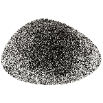 Блюдо треугольное CHEFS без борта Studio Prints Raku 300х200мм Quartz Black Churchill RKBQTC301