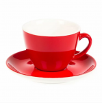 Чайная пара Barista  200 мл, красный цвет, P.L. Proff Cuisine