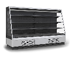 Минигорка холодильная Полюс F 16-08 VM 2,5-2 версия 2.0 9006-9005 серый/черный
