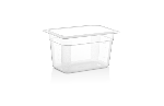 Гастроемкость 1/4 h=150 мм. 265х162 мм. 3,6 л. поликарб. прозрачная Gastroplast /1/24/