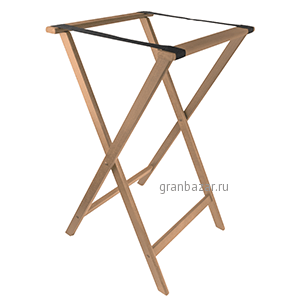 Подставка напольн. д/подносов; бук; H=83,L=47,B=43см; коричнев. LD ТРИДЖЕК