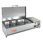 Витрина холодильная настольная HICOLD VRTU 1000 1/3