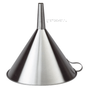 Воронка; сталь нерж.; D=25см Paderno 42562-25