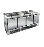 Стол холодильный для салатов  Hicold SLE3-1111GN (без крышки)