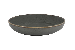 Салатник полуглубокий DARK GREY фарфор, 835 мл, d 220 мм, h 40 мм, серый Seasons Porland 368122 темно-серый