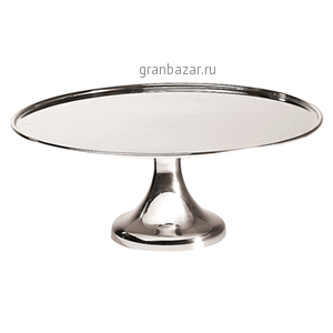 Подставка д/торта; сталь; D=34.5см Paderno 41537-34
