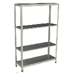 Стеллаж кухонный Restoinox СТП-8/5-ЭН