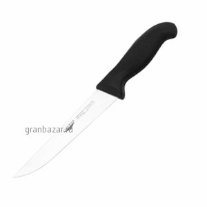 Нож кухонный универсальный; сталь,пластик; L=310/180,B=27мм; черный Paderno 18017-18