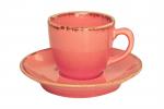 Блюдце для кофейной чашки 12 CM (для чашки кофейной 80 мл) Porland 122112 ORANGE