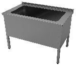 Ванна котломоечная Gastrolux К1-107/65/S+