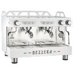 Кофемашина автомат BEZZERA MODA DE 2GR белая+экономайз+подсвет мультифазная
