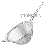 Сито-конус «Проотель» сталь; D=14,H=10,L=32см; металлич. Prohotel SCS14