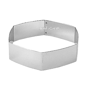 Форма конд.6-угольная; сталь нерж.; H=45,L=180мм MATFER 372302
