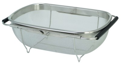 Дуршлаг-сито на раковину 34x23,5см нерж. Juangmen Huiyuan 1603 /1/