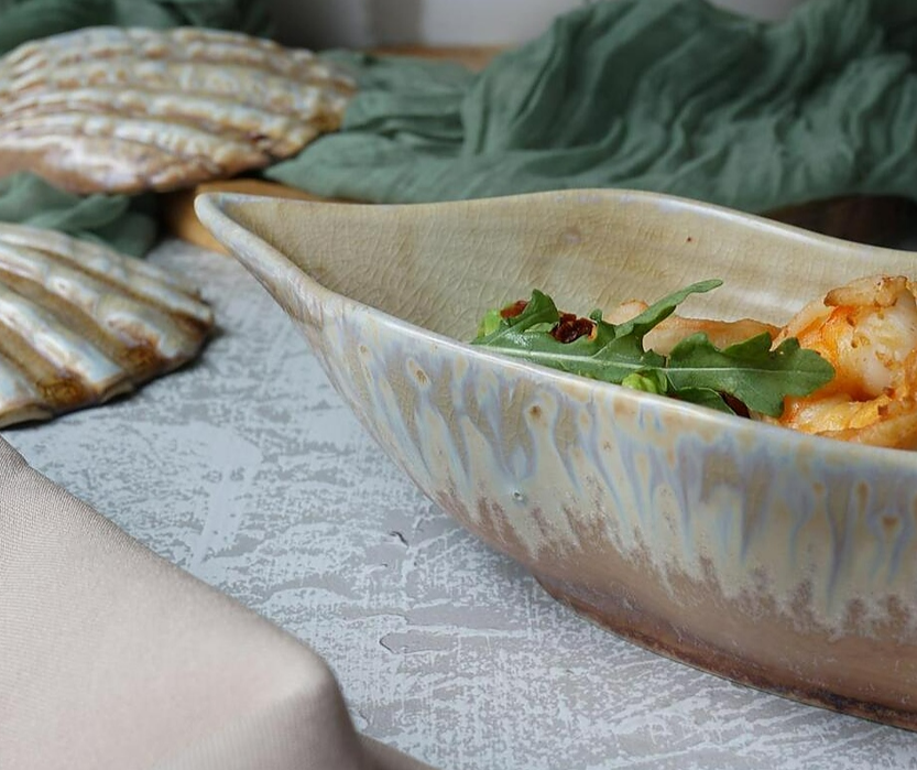 Блюдо Frutti di Mare 280 мм, керамика, P.L. Proff Cuisine QB191402-NIK