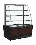 Витрина кондитерская Полюс K70 VM 1,3-1 LIGHT Паттерн (0105 Венге)