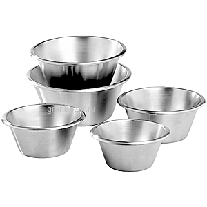 Миска; сталь нерж.; 6л; D=33,H=13см; металлич. MATFER 702630