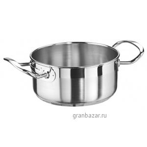 Кастрюля б/крыш.; сталь нерж.; 7л; D=26,H=13.5см Pintinox 316005-26