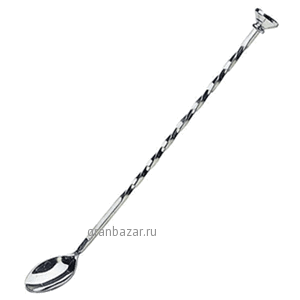 Ложка барменская; сталь нерж.; L=24,B=3.7см; металлич. Paderno 41605-00