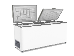 Ларь морозильный FROSTOR STANDART DOUBLE F 700 SD белый (R290)