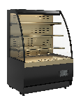 Витрина холодильная кондитерская Полюс K70 VM 1,3-2 STANDARD версия 2.0 (9005-0109) открытая, горка