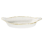 Форма для запекания овальная с ручками Stonecast 205х113мм 0,255л Barley White Churchill SWHSSOEN1