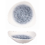 Салатник треугольный без борта Studio Prints Raku 0,60л d235мм Topaz Blue Churchill RKTBTRB91