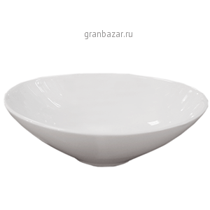 Салатник овальный «Кунстверк»; фарфор; 530мл; H=5,L=20,B=12.5см; белый KunstWerk A1852