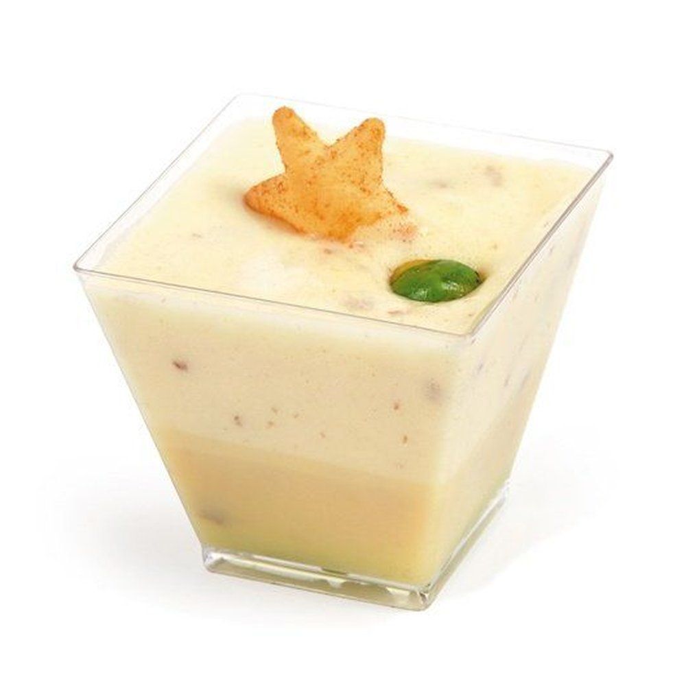 Фуршетный пластик 50х50х45 мм, 60 мл, 50 шт/уп, P.L. Proff Cuisine GA80(1кор=20упак)