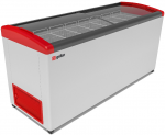 Ларь морозильный Frostor GELLAR FG 700 E R134a (красный)