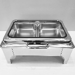 Мармит 9 л 1/1х65 мм с откидной крышкой и обзорным стеклом, 