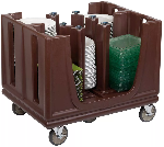 Тележка д/тарелок 6 разделит.; пластик; коричнев. Cambro ADC33131