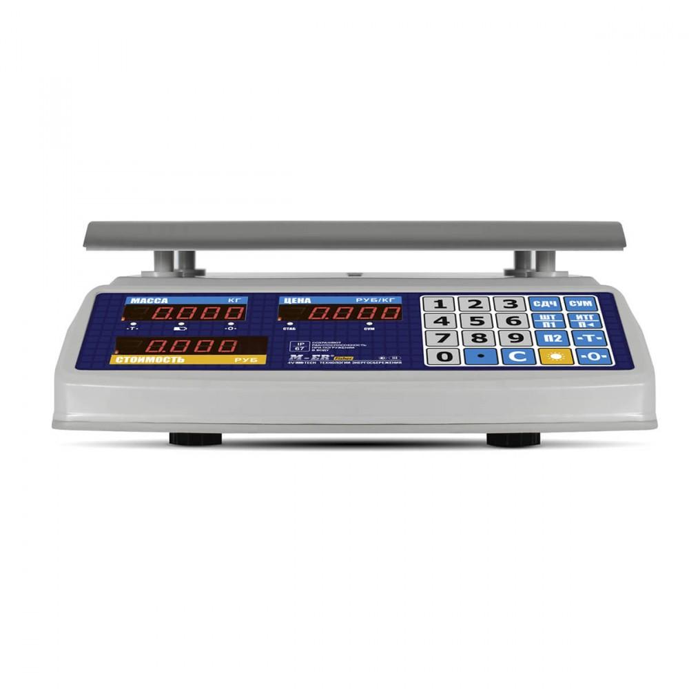 Торговые настольные весы M-ER 329 AC-32.5 IP68 