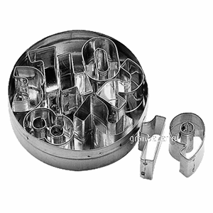 Набор кондит. форм «Цифры» (10шт) Paderno 47302-10
