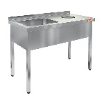 Ванна моечная HICOLD НДСО1М-12/6БЛ (раковина 500х400х250)