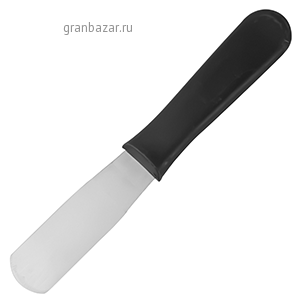 Лопатка «Проотель»; сталь нерж.,пластик; L=230/130,B=35мм; металлич.,черный ProHotel SS4