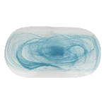 Блюдо овальное Blue Sunset 280х150х20 мм матовое стекло P.L. Proff Cuisine [4] 1Q2361-6106SX