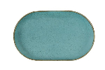 Блюдо овальное TURQUOISE фарфор, 320x200 мм, бирюзовый Seasons Porland 118132 бирюзовый